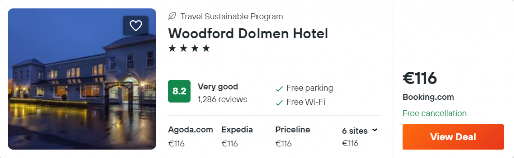 Woodford Dolmen Hotel