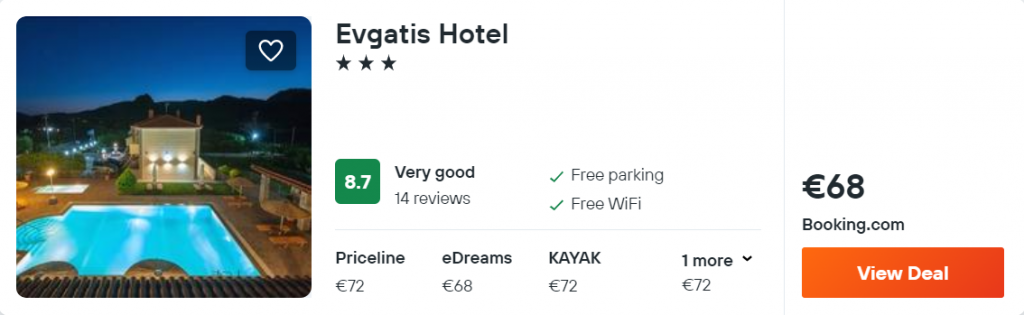 Evgatis Hotel