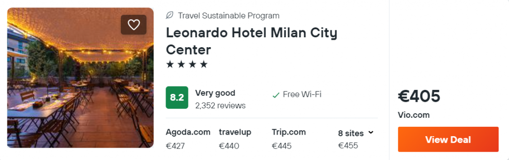 Leonardo Hotel Milan City Center