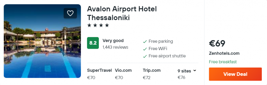 Avalon Airport Hotel Thessaloniki