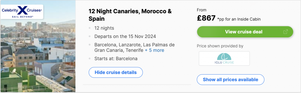 cheap cruise