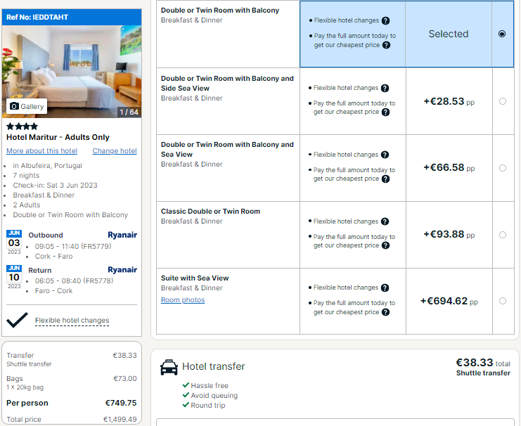 holidays in Portugal