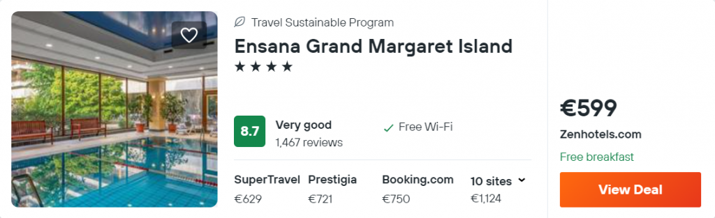 Ensana Grand Margaret Island