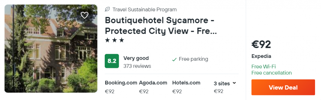 Boutiquehotel Sycamore - Protected City View