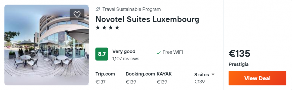Novotel Suites Luxembourg