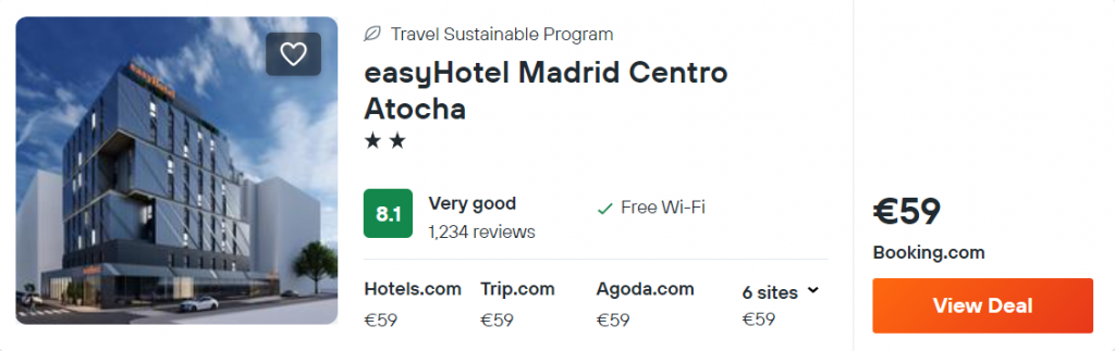 easyHotel Madrid Centro Atocha