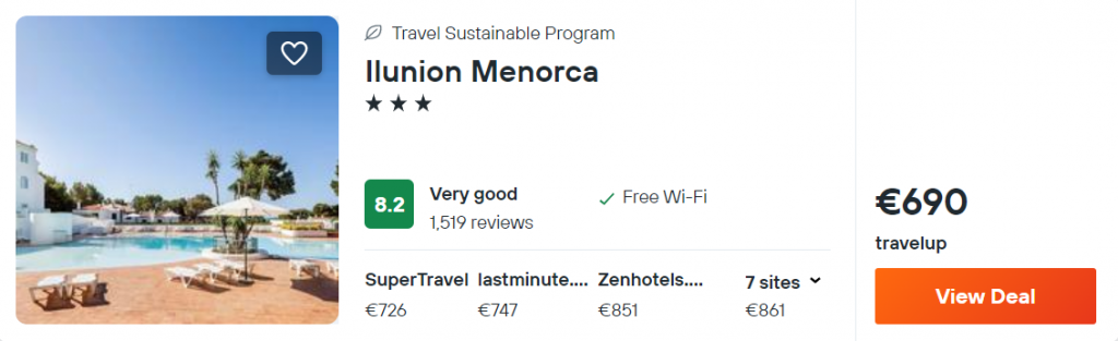 Ilunion Menorca