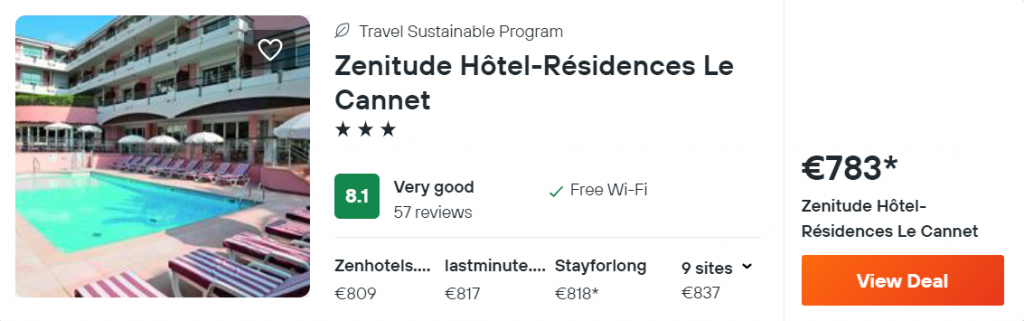 Zenitude Hôtel-Résidences Le Cannet