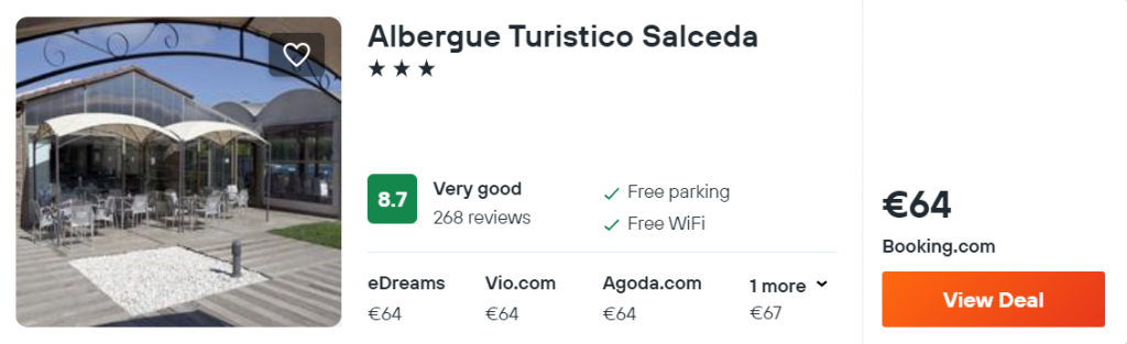 Albergue Turistico Salceda