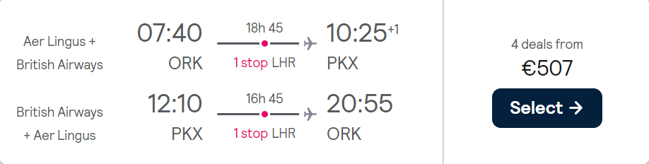 cheap flights to China