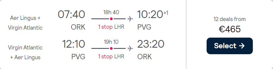 cheap flights to China