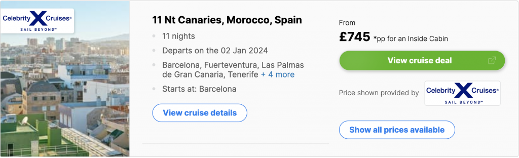 cheap cruise