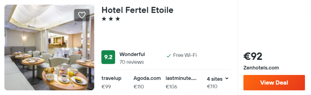 Hotel Fertel Etoile