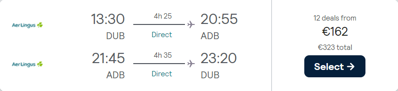 cheap flights to Turkey