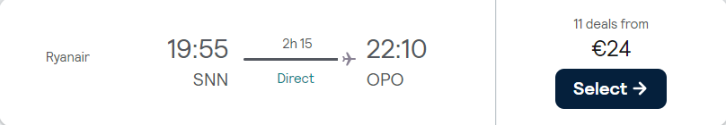 cheap flights to Portugal