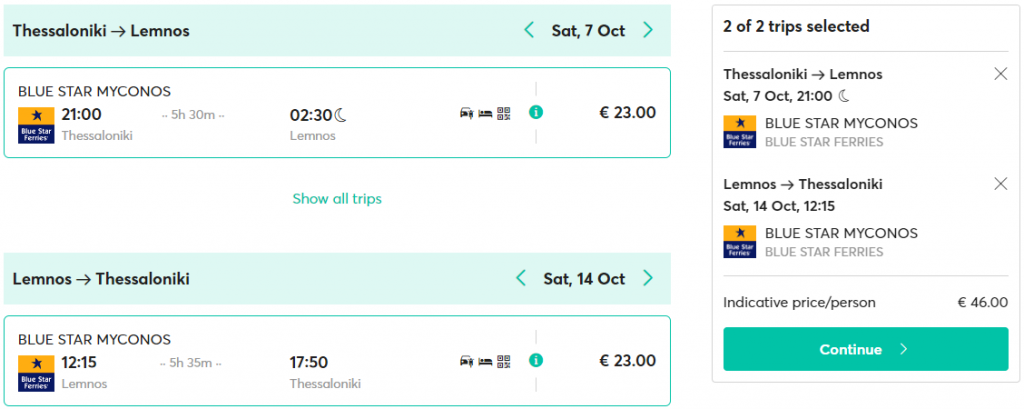 cheap ferry