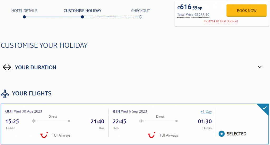 holidays in Greece