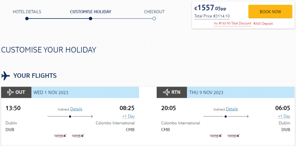 holidays in Sri Lanka