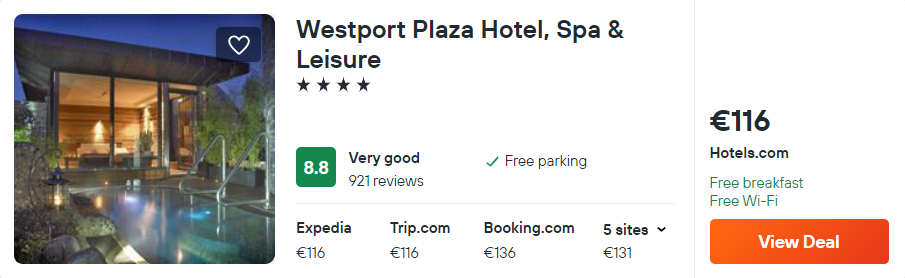 Westport Plaza Hotel, Spa & Leisure