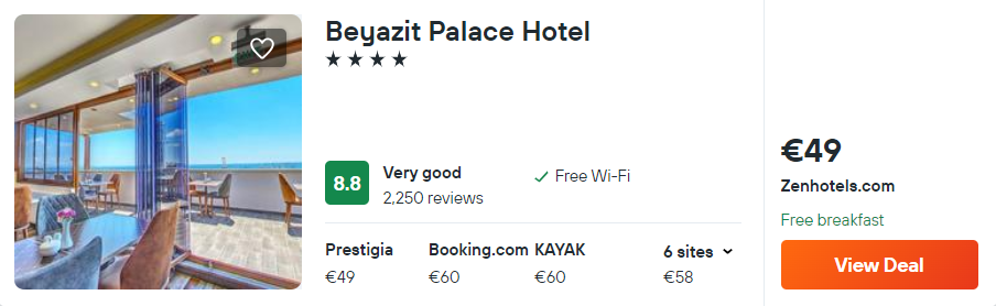 Beyazit Palace Hotel