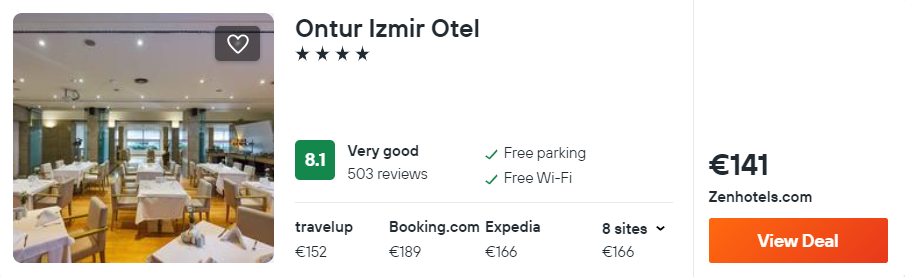 Ontur Izmir Otel