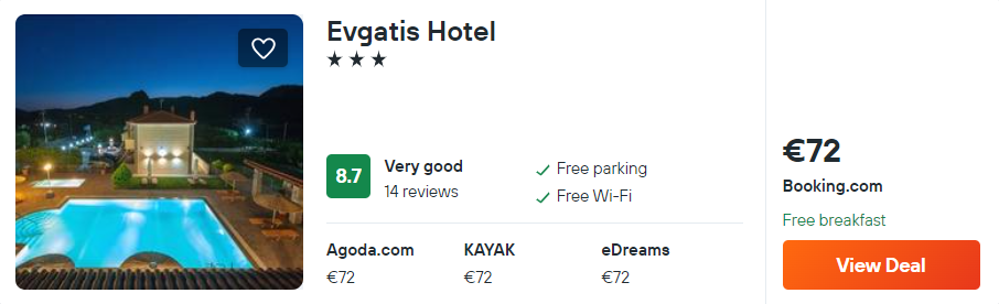 Evgatis Hotel