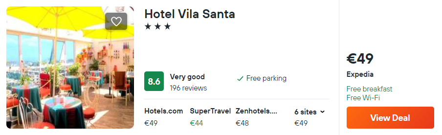 Hotel Vila Santa