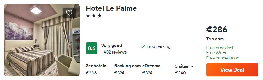 Hotel Le Palme