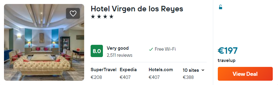 Hotel Virgen de los Reyes