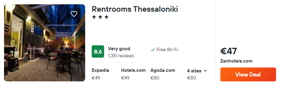 Rentrooms Thessaloniki