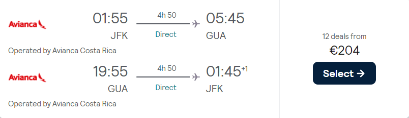 cheap flights to Guatemala