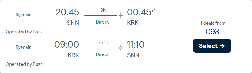 cheap flights to Poland
