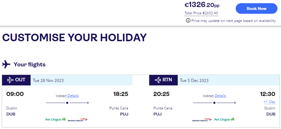 cheap holidays in dominican republic