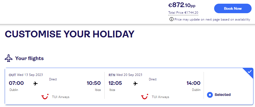 cheap holidays in formentera