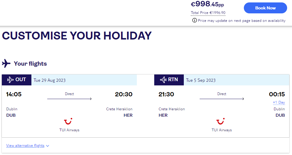 cheap holidays in crete