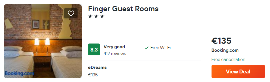 Finger Guest Rooms