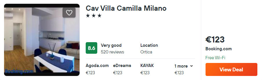 Cav Villa Camilla Milano