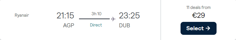 cheap flights to Ireland