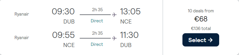 cheap flights to France