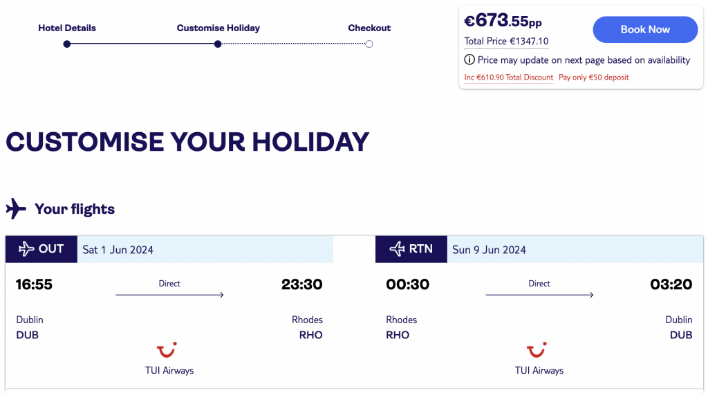 cheap holiday in Greece