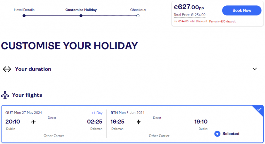 holidays in Turkey
