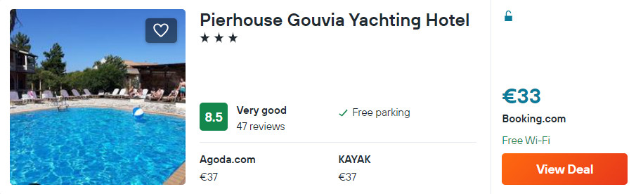 Pierhouse Gouvia Yachting Hotel