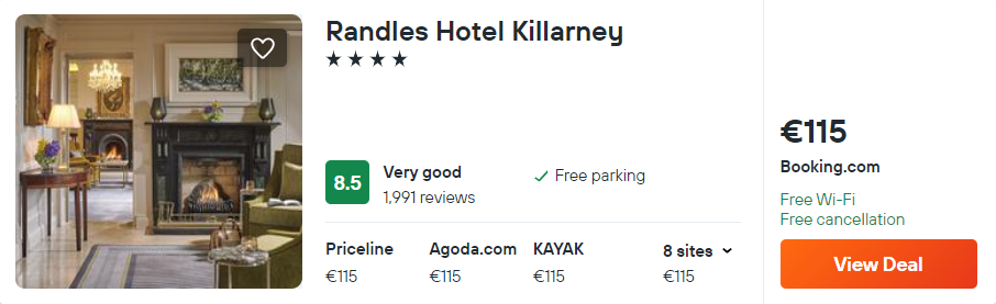 Randles Hotel Killarney