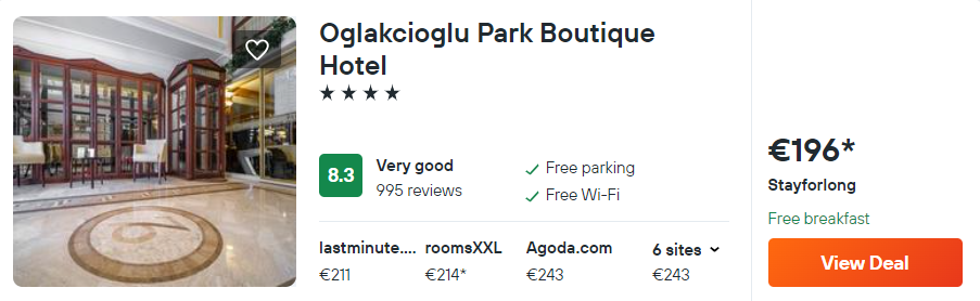 Oglakcioglu Park Boutique Hotel