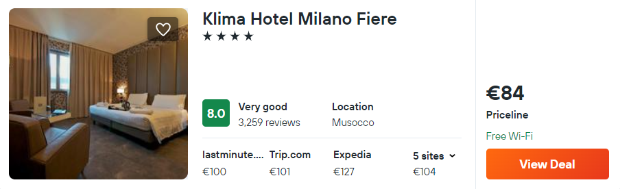 Klima Hotel Milano Fiere