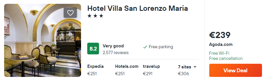 Hotel Villa San Lorenzo Maria