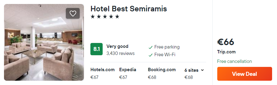 Hotel Best Semiramis