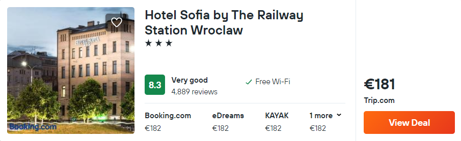 Hotel Sofia by The Railway Station Wroclaw