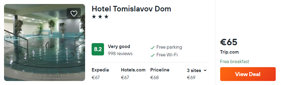 Hotel Tomislavov Dom