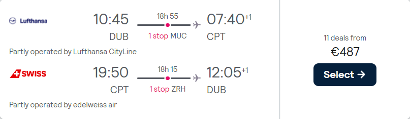 cheap flights to Africa